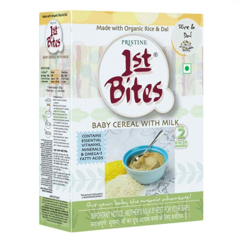 Pristine 1st Bites Organic Rice & Dal Baby Cereal Stage 2, 300gm