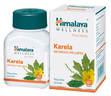 Himalaya Wellness Karela，60 片