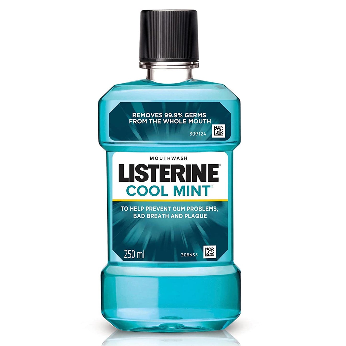 Listerine Cool Mint Mouthwash, 250ml