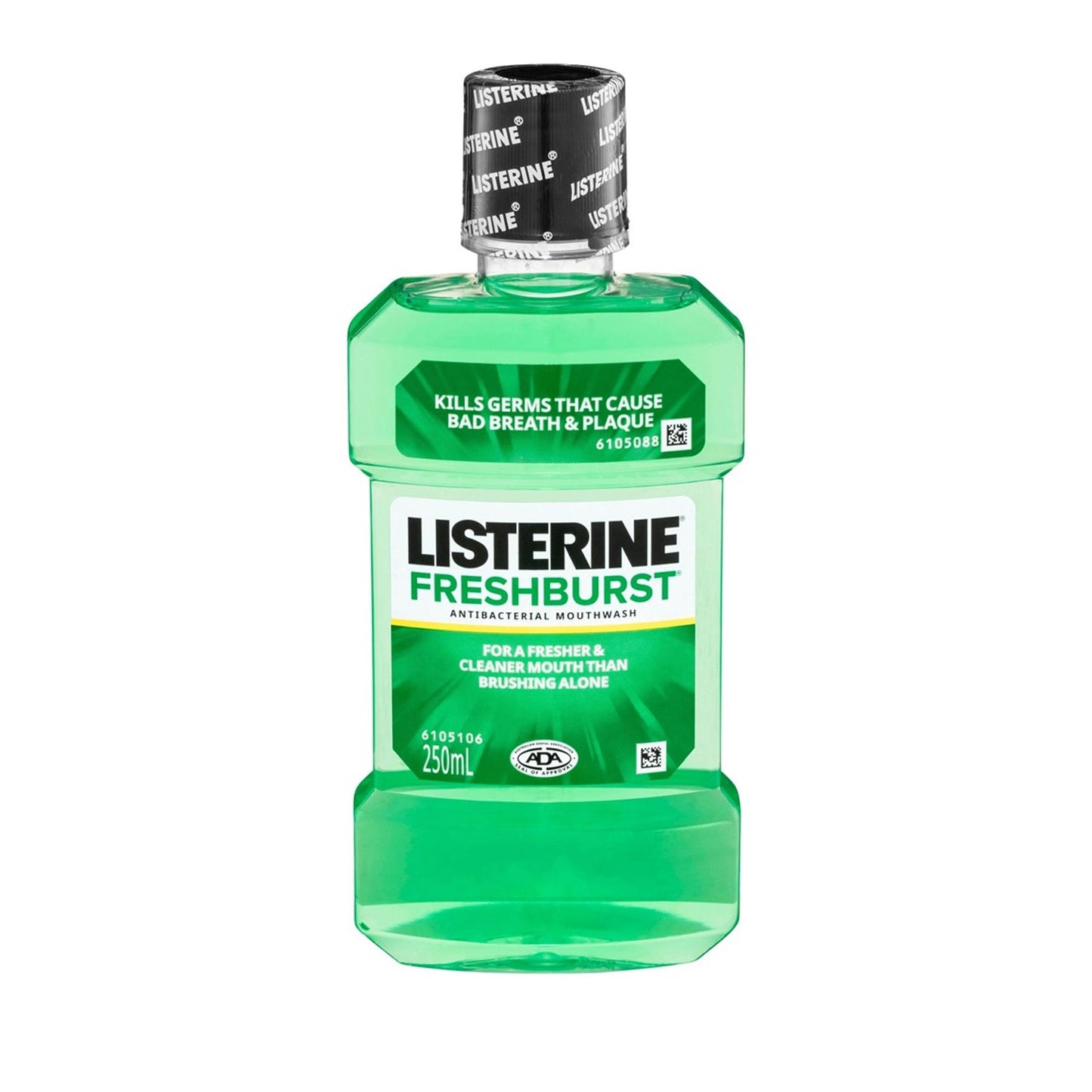 Listerine Fresh Burst Mouthwash, 250ml