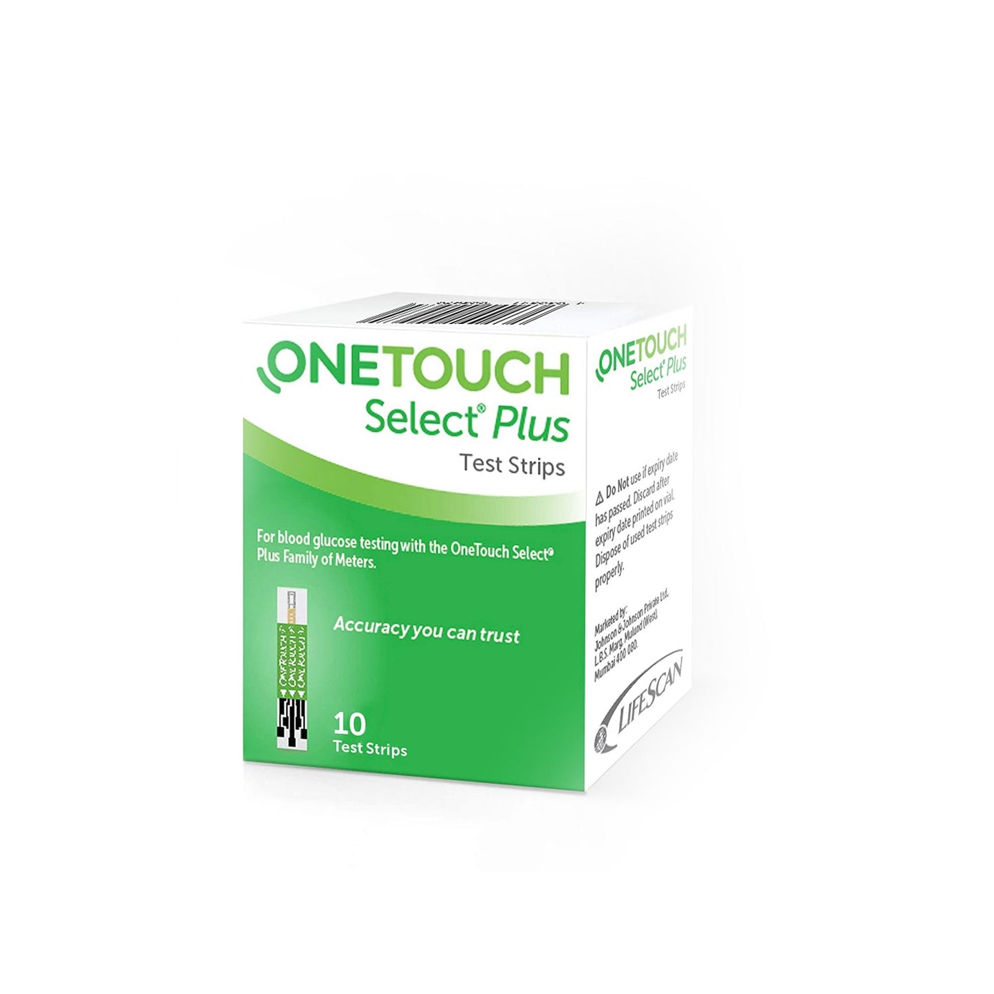 OneTouch Select Plus Test Strips, 10's