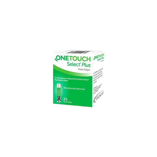 OneTouch Select Plus Test Strips, 25's