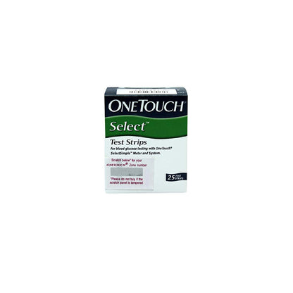 OneTouch Select Test Strips, 25's