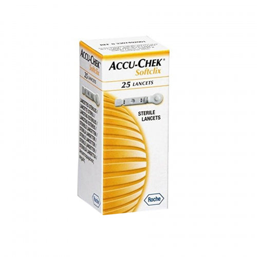 Accu-Chek Softclix Lancets, 25 Pieces