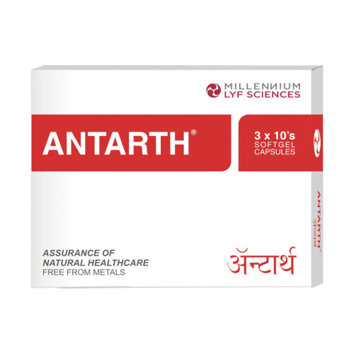 Millennium Herbal Care Antarth Plus SGC, 80 Capsules
