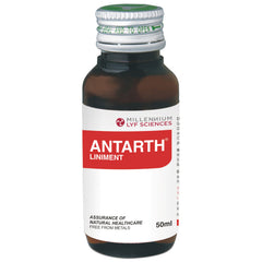 Millennium Herbal Care Antarth Liniment Rapid Pain Relief Oil, 4x50ml