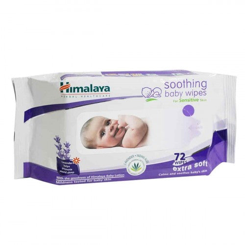 喜马拉雅舒缓婴儿湿巾，72 片