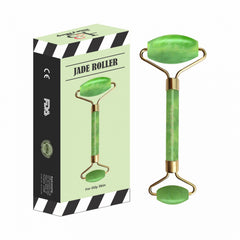 House of Beauty Jade Roller Green