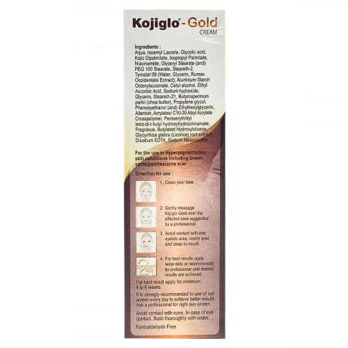 Kojiglo Gold Cream, 20gm