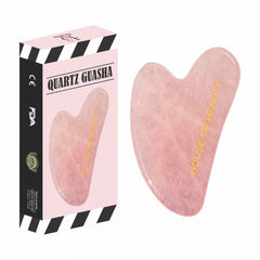 House Of Beauty Rose Quartz Guasha Pink
