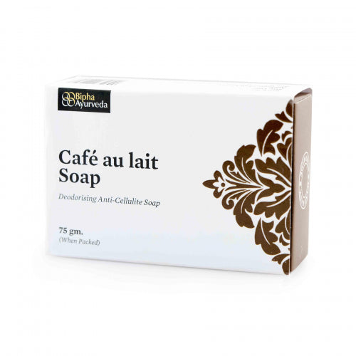 Bipha Ayurveda Caf Au-lait soap, 75gm