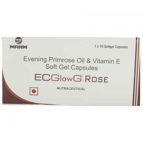 Ecglow G Rose, 10 Capsules