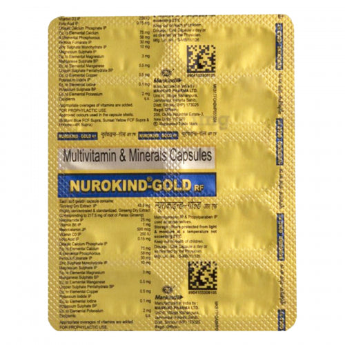 Nurokind-Gold RF, 10 Capsules