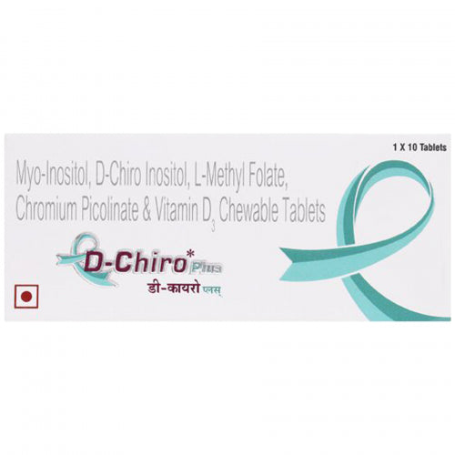 D-Chiro Plus Chewable, 10 Tablets