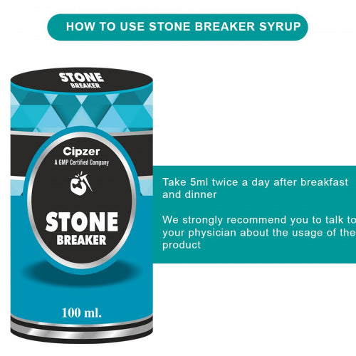 CIPZER Stone Breaker Syrup, 100ml (Rs. 2.70/ml)