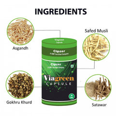 CIPZER Viagreen, 60 Capsules