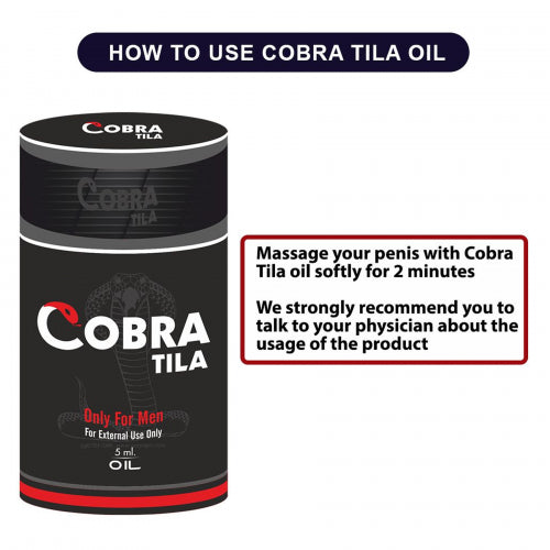 CIPZER Cobra Tila Oil, 10ml
