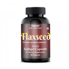 CIPZER Flaxseed, 60 Softgel Capsules