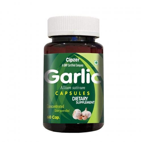 CIPZER Garlic, 60 Softgel Capsules (Rs. 6.31/capsules)
