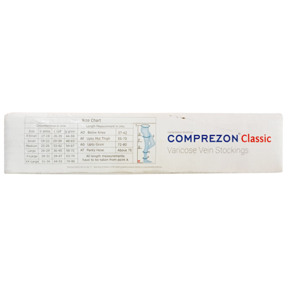 جوارب Dyna Comprezon الكلاسيكية لعلاج الدوالي - الفئة 2AD (تحت الركبة) 19-23 سم (صغير)