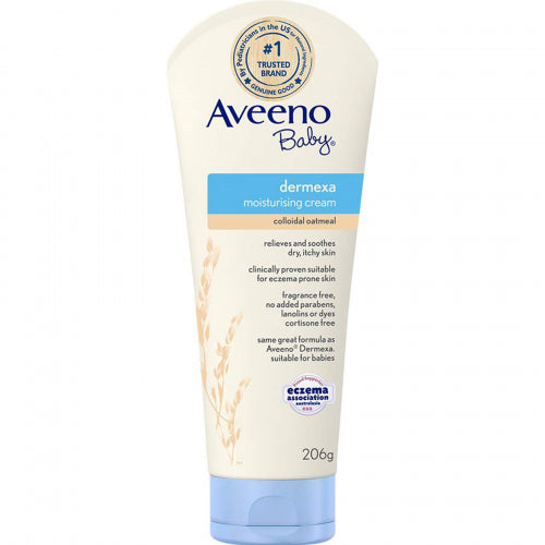 Aveeno Baby Dermexa Moisturizing Cream, 206gm