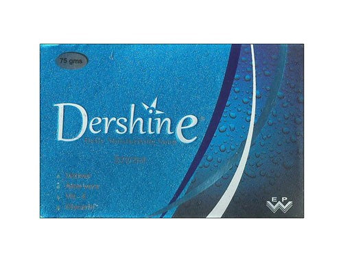 Dershine Daily Moisturising Soap, 75gm