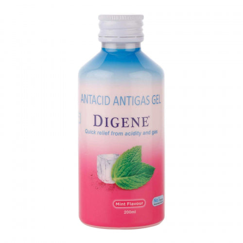 Digene Gel, 200ml (Mint Flavour)