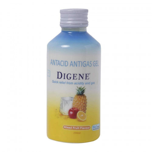 Digene Gel, 200ml  (Mix Fruit Flavour)