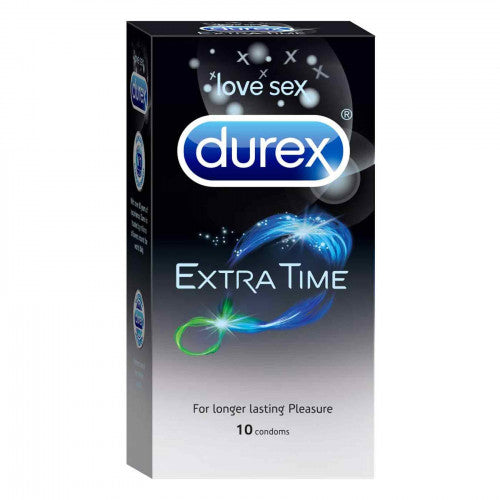 Durex Condoms extra Time, 10 Pcs