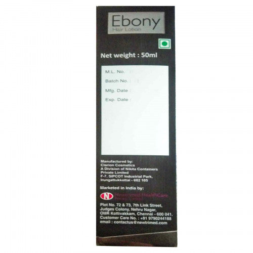 Ebony Hair Lotion, 50ml