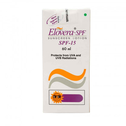 Elovera SPF 15 Sunscreen Lotion, 60ml