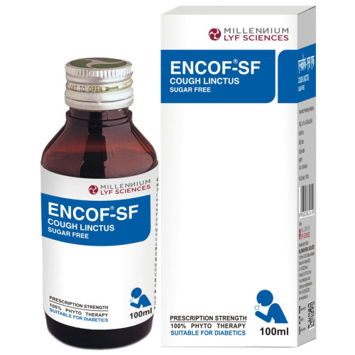 Millennium Herbal Care Encof-Sf Cough Linctus, 4x100ml (Rs. 1.28/ml)
