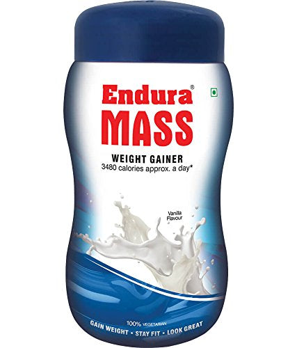 Endura Mass Vanilla Flavour, 500gm