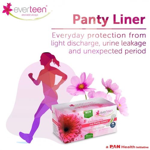everteen Natural Cotton Daily Panty Liners, 36 Pieces (Unscented) (Rs. 5.52/piece)