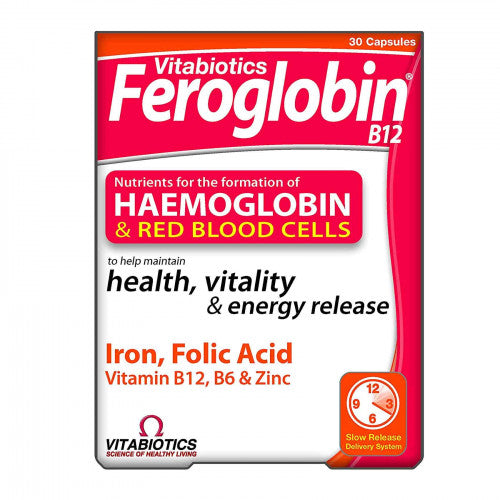 Feroglobin B12, 30 Capsules