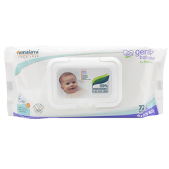 Himalaya Herbals Gentle Baby, 72 Wipes