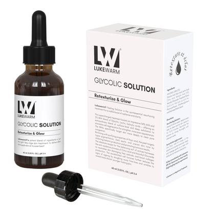 Lukewarm Glycolic Solution, 60ml : The Ultimate 'Does-it-All Peel' for Radiant Complexion and Ageless Beauty