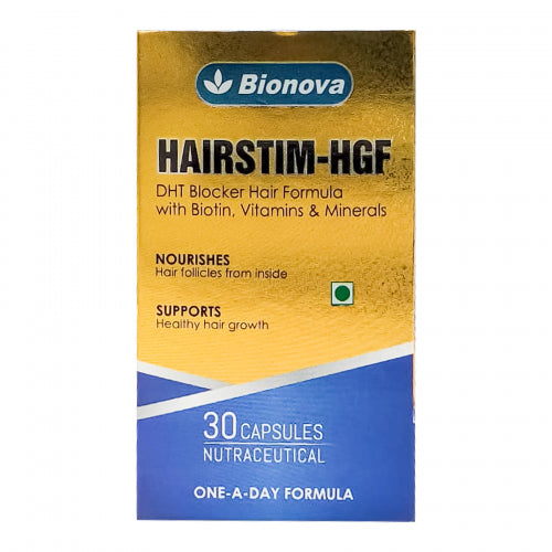 Bionova Hairstim HGF，30 粒胶囊