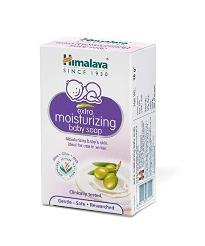 Himalaya Herbals Extra Moisturizing Baby Soap, 75gm