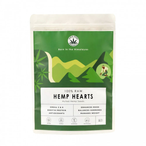 India Hemp Organics Hemp Hearts, 500gm