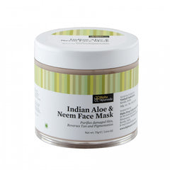 Bipha Ayurveda Indian Aloe & Neem Face Mask, 75gm
