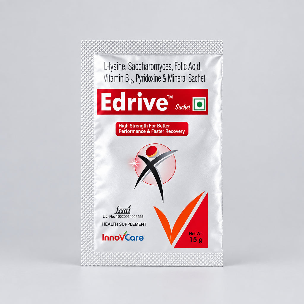 Edrive Powder Shop Innovcare's Edrive, 15g : ClickOnCare.com