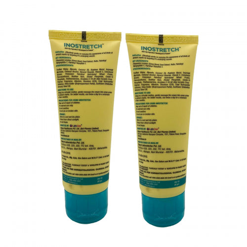 Inostretch Intensive Scar Anti-stretch Mark Cream, 60gm (Pack Of 2)