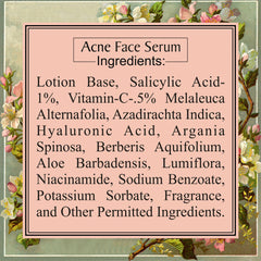LUXURI Acne Face Serum, 20ml