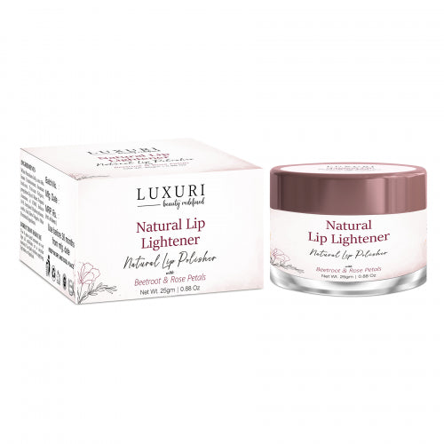 LUXURI Natural Lip Lightener for Men & Women, 25gm