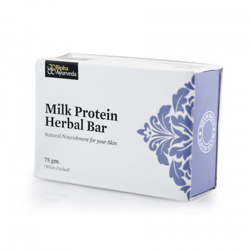 Bipha Ayurveda Milk Protein Herbal Bar, 75gm