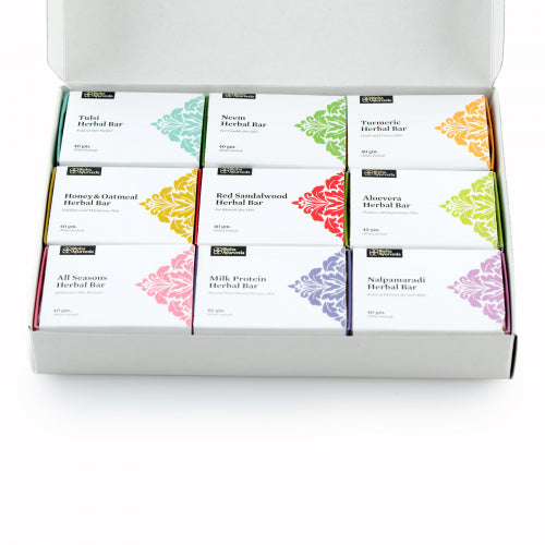 Bipha Ayurveda Navarasa Herbal Bar Gift Pack