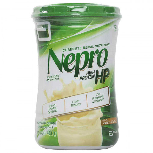 Nepro HP 粉末 - 香草太妃糖味，400 克