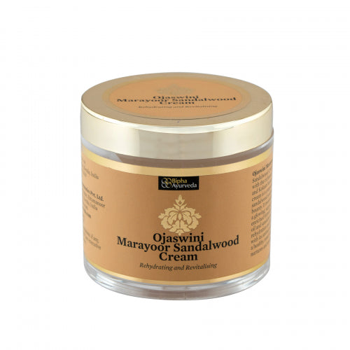 Bipha Ayurveda Ojaswini Marayoor Sandalwood Cream, 75gm