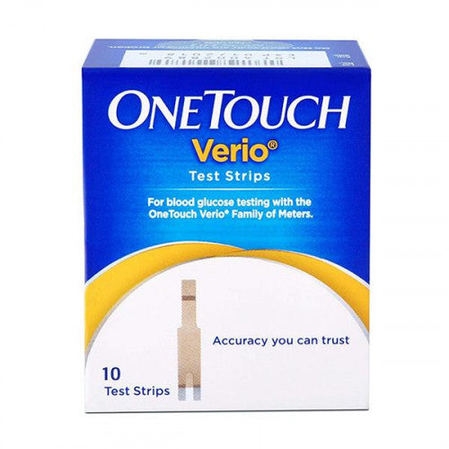 OneTouch Verio Test Strips, 10's